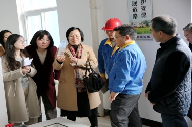 2019年3月8日，時任浙江省水利廳水資源管理處副調(diào)研員沈仁英蒞臨景興調(diào)研指導(dǎo)